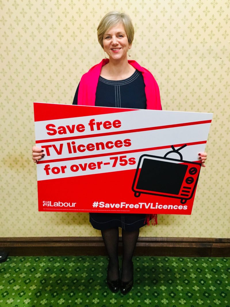 Lilian Greenwood - TV licences for over-75s