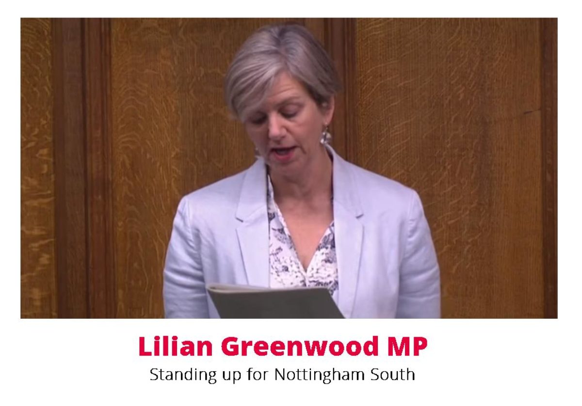Lilian Greenwood MP